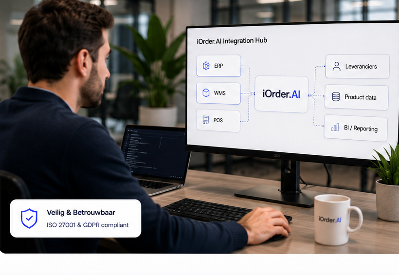 Specialist werkt met iOrder.AI Integration Hub